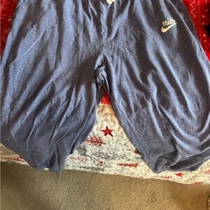 Nike Heathered Blue Joggers